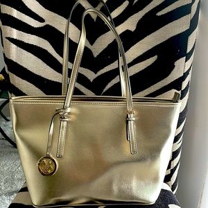 Gold New York & Company Purse